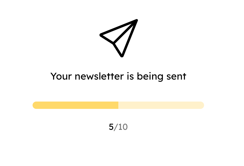 Newsletter Sending