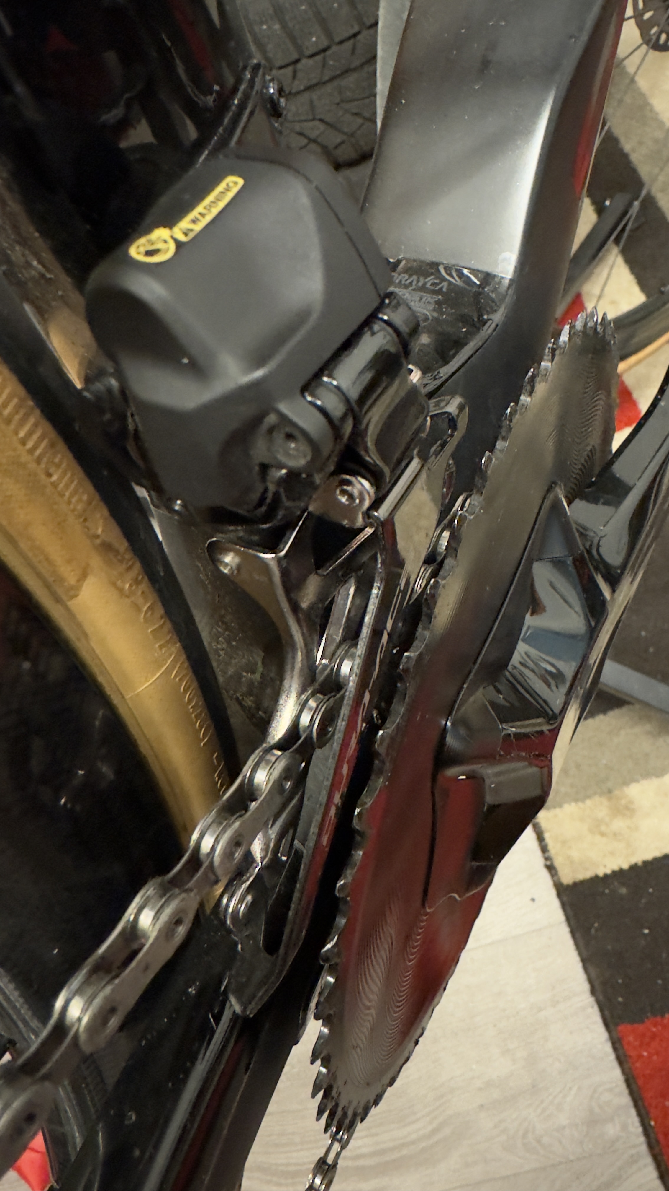 Deragliatore Shimano ULTEGRA Di2 FD-R8050 2x11v a saldare 11s