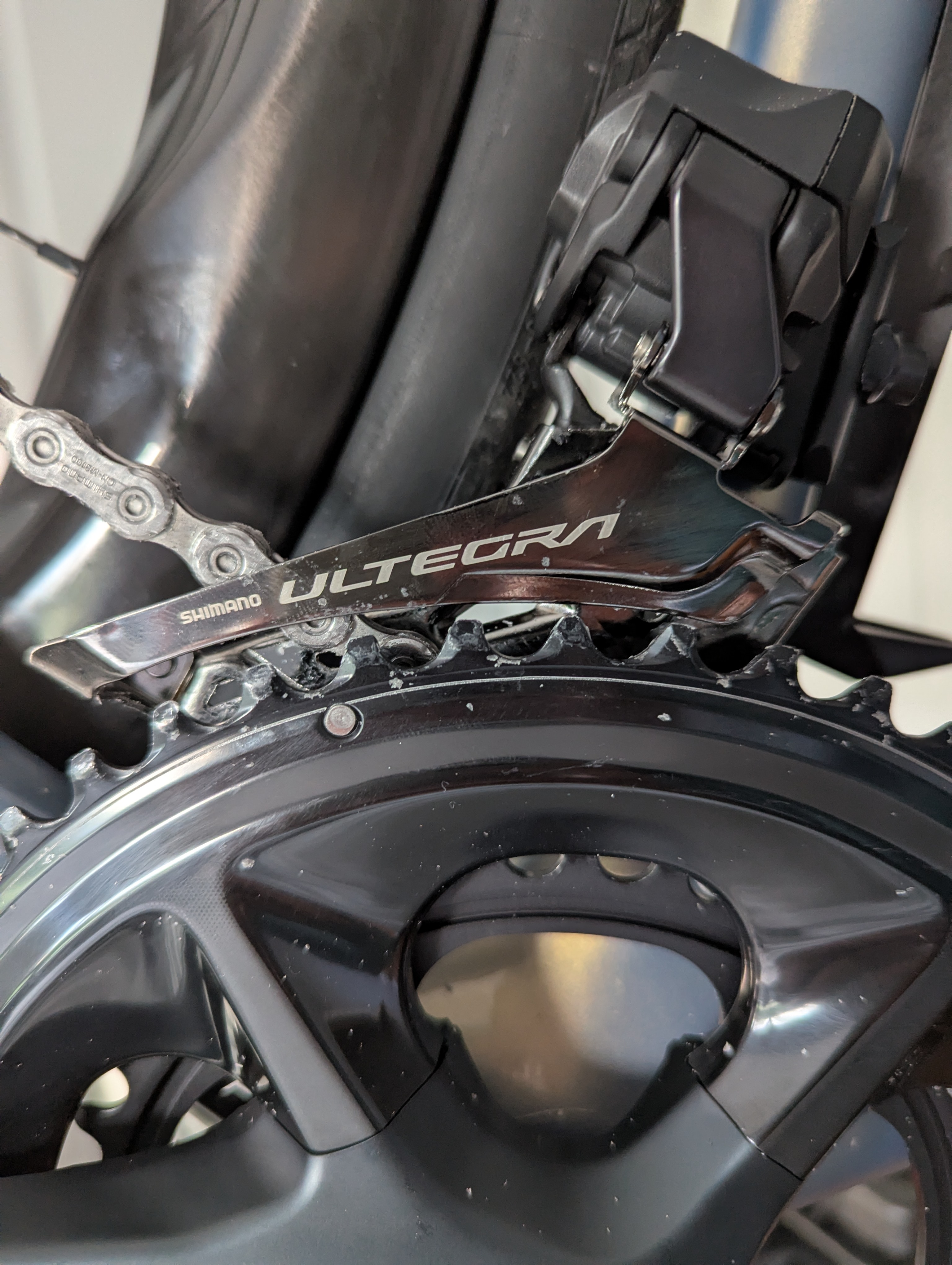 Bicycle Ultegra Di2 Front Derailleur Not Shifting Derailleur