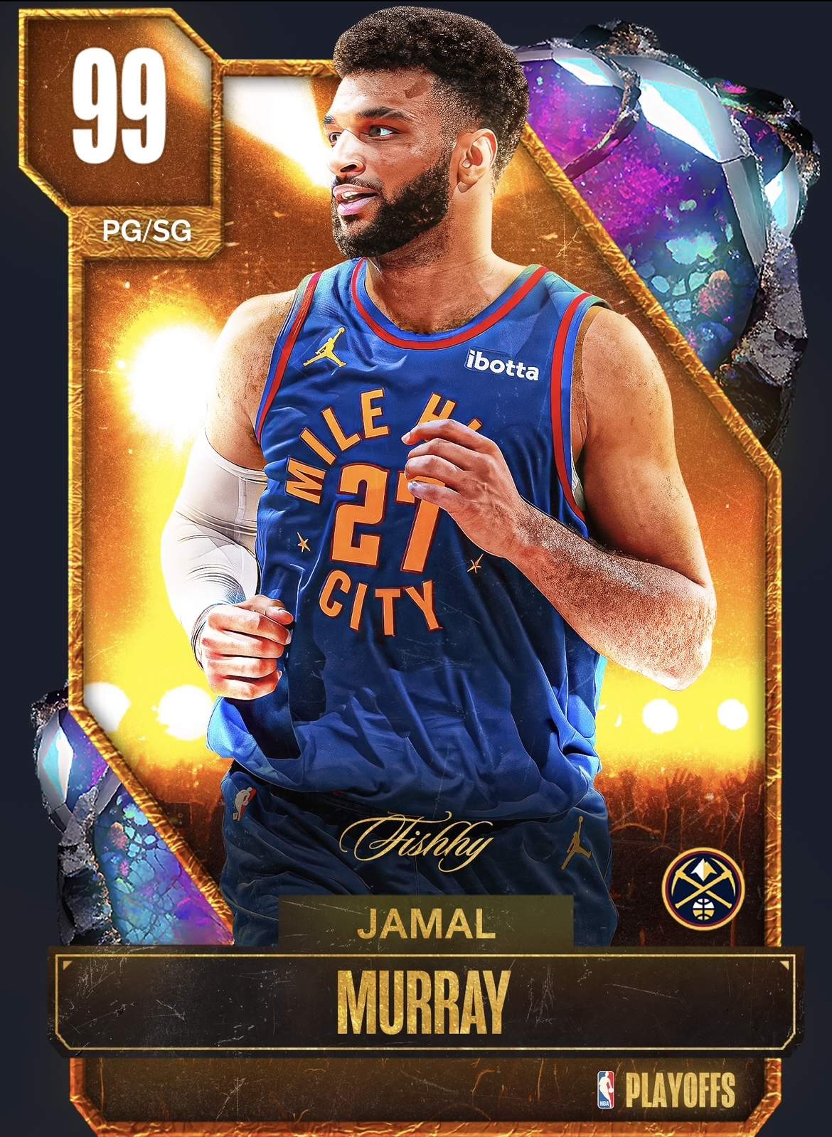 NBA 2K25 | 2KDB MyTEAM NBA 2K Custom Card (Jamal) by fishhygfx
